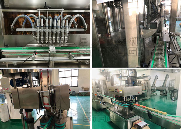 星火醬料灌裝生產(chǎn)線全套設(shè)備設(shè)備細(xì)節(jié)實拍