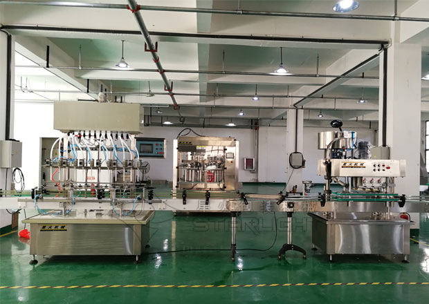 星火全套色拉油灌裝流水線