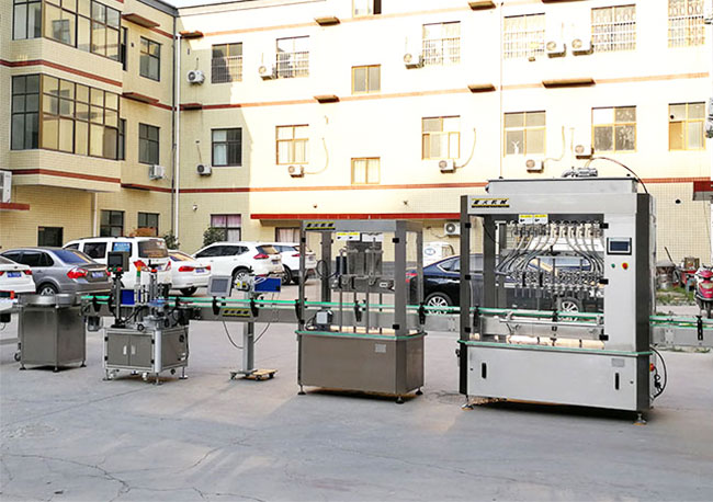 星火全自動(dòng)灌裝生產(chǎn)線廠家設(shè)備展示