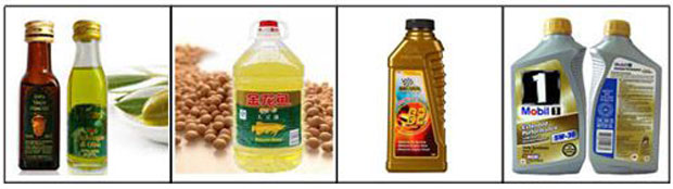 星火定量油料灌裝流水線樣品實拍