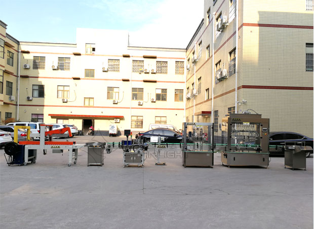 星火料理包包裝生產(chǎn)線展示