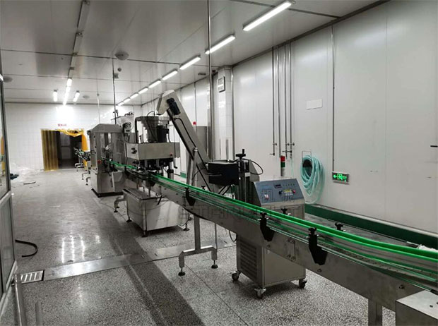 星火全自動食醋灌裝流水線