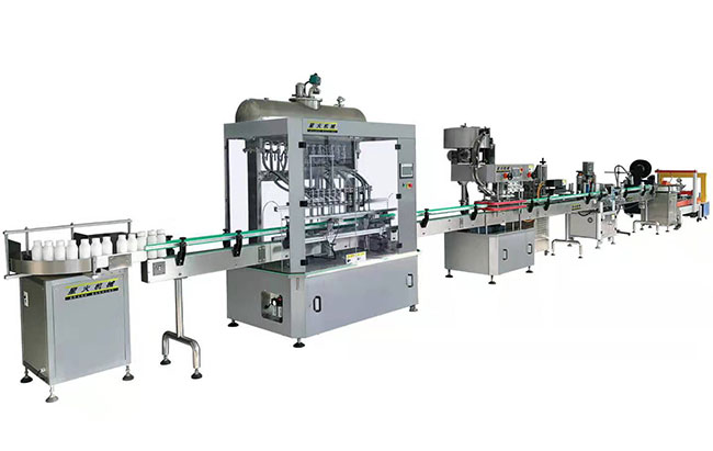 灌裝流水線設備展示