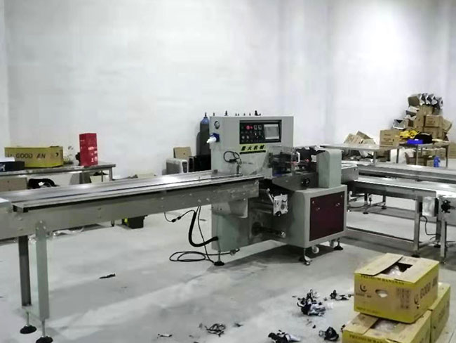 自動(dòng)化瓜果蔬菜包裝生產(chǎn)線實(shí)拍