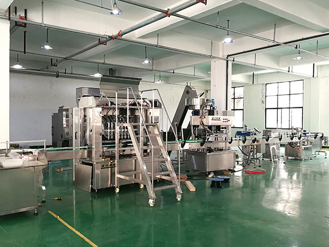 星火辣椒醬灌裝流水線設備展示